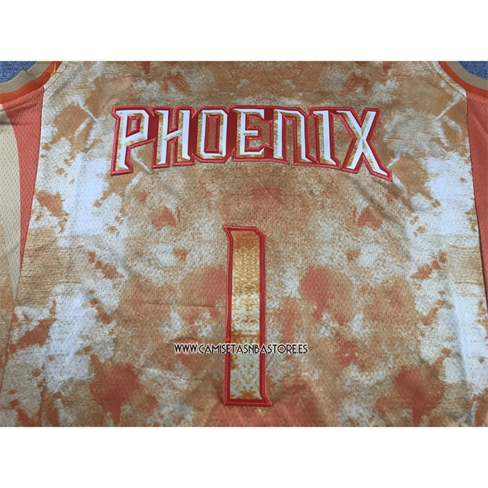 Devin Booker NO 1 Camiseta Phoenix Suns Select Series 2023 Naranja